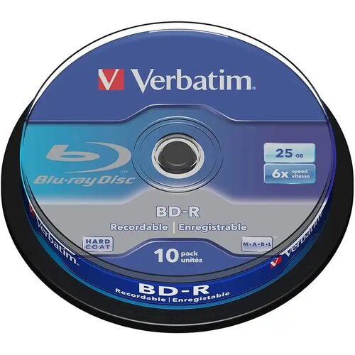 Verbatim Blue-Ray 25GB 1/10 6x/zvono Cene