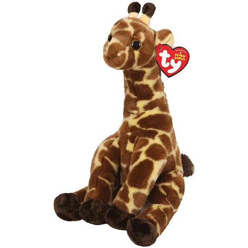 TY pli&amp;scaron; Beanie Babies Gavin,žirafa 15cm 40179 Slike