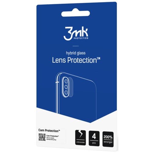3mk Hibridno steklo za kamero za Honor 90 4 kos Cene