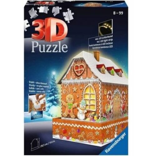Ravensburger medena kuća 3D puzzle - RA11237 Slike