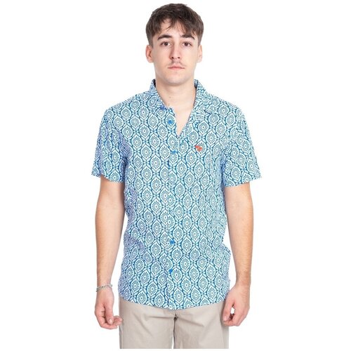 Isla Bonita By Sigris Srajce s kratkimi rokavi Mo&amp;scaron;ka Srajca Modra Slike