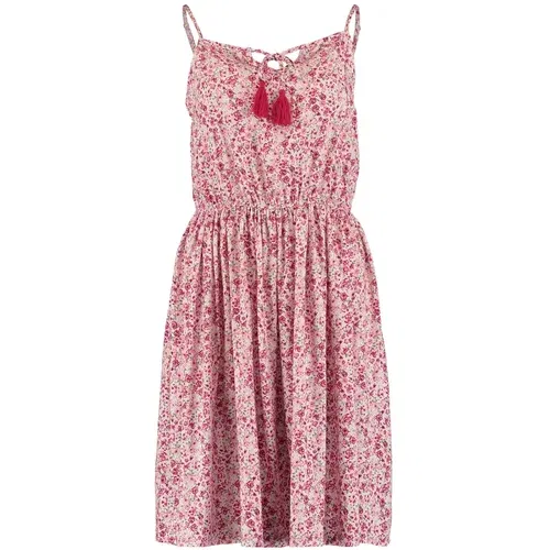 Hailys Ljetna haljina 'Minou' roza / roza / prljavo bijela
