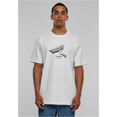Mister Tee CCTV oversize t-shirt white Slike