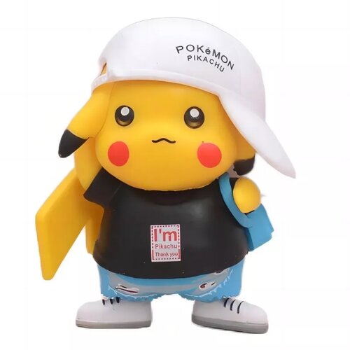 Prestige Figures Pokemon - Pikachu Wearing A Hat Black Shirt (8cm) Cene