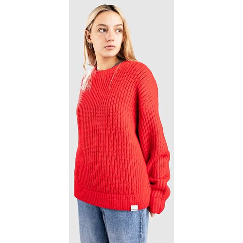 Iriedaily Hairiette Knit Pulover red alert Slike
