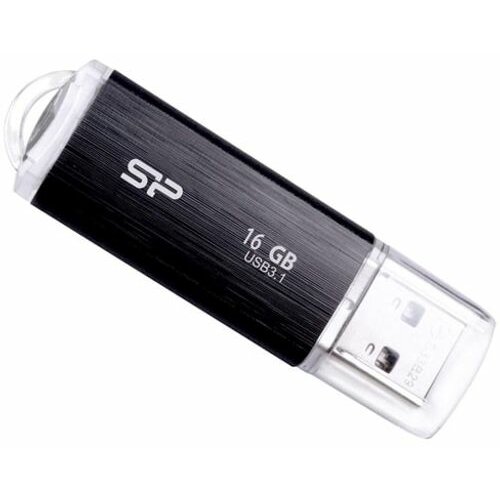 Silicon Power B02 16GB black SP016GBUF3B02V1K ufd usb 3.1, plastic, classic style, color black usb memorija Slike