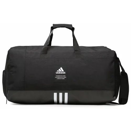 Adidas Sportska torba '4athlts Duffel Large' crna / bijela