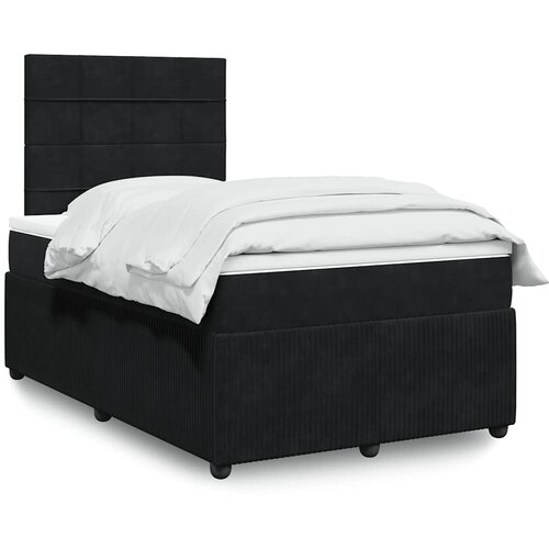  box spring s madracem crni 120 x 190 cm bar&scaron;unasti Cijene