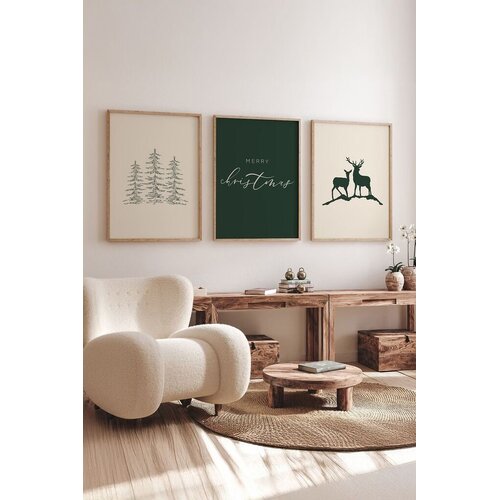 Wallity Uokvirena slika Nwyearmdl13, 33x48 cm, 3 dijela Cene