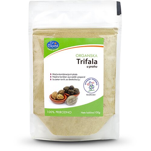 Beyond Trifala u prahu 100g Organic Cene