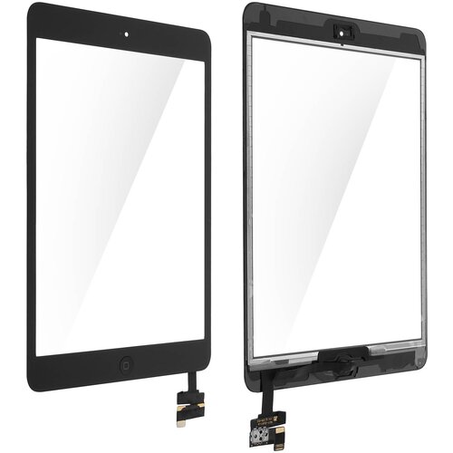 AVIZAR Nov povezovalni kabel z gumbom za zacetni zaslon s crnim okvirjem na dotik str. Apple iPad Mini 1 in 2, (21208384) Cene