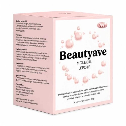 Ave Pharmaceurical Kolagen u kesicama Beautyave, 15 kesica Slike