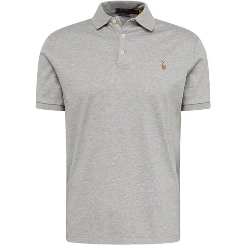 Polo Ralph Lauren Majica rjava / pegasto siva / lila / bela Cene