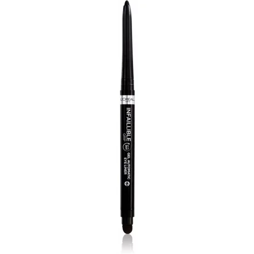 L´Oréal Paris infaillible Grip 36H Gel Automatic Eye Liner dugotrajna gel olovka za oči 1,2 g nijansa 001 Intense Black
