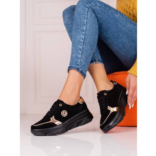 SHELOVET Comfortable leather sneakers women Slike