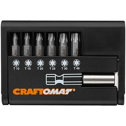CRAFTOMAT Komplet vijačnih nastavkov Craftomat (7-delni, notranji vijaki TORX®)