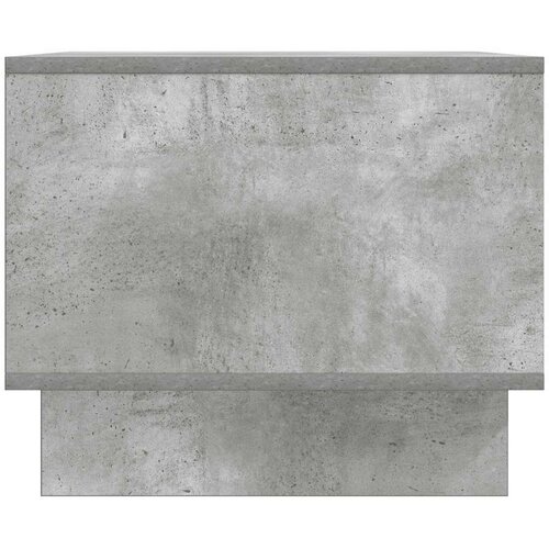  Stolić za kavu Betonska siva 90 x 50 x 40 cm Konstruirano drvo - Betonska siva Slike