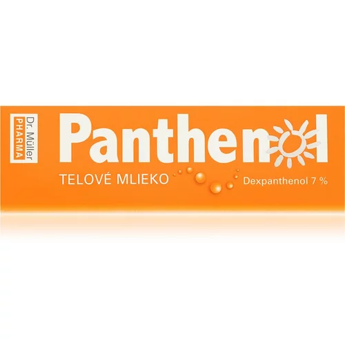 Dr. Müller Panthenol body lotion 7% vlažilni losjon za po sončenju 200 ml