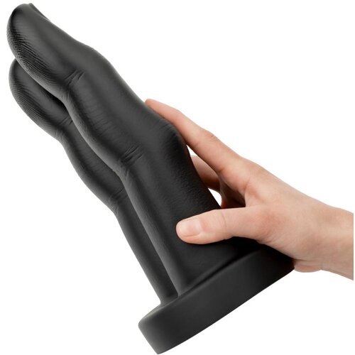 BUTTR Victory Double Finger Butt Plug Black Cijene