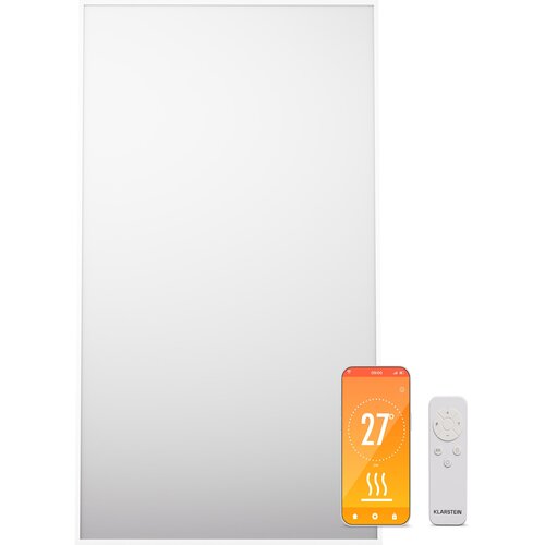Klarstein Wonderwall Air Smart 480, infracrvena grijalica, 50 x 90 cm, 480 W, aplikacija Slike