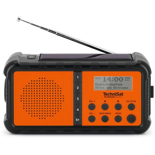 Technisat Techniradio Solar 2 schwarz /orange Cijene