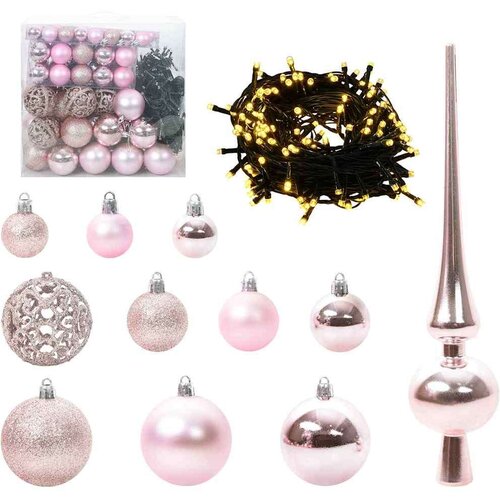 VidaXL Umjetno božićno drvce s stalakom Bijelo 73 x 73 x 180 cm Slike