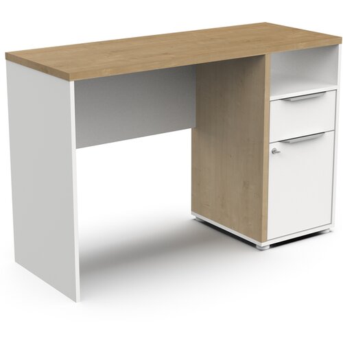 Gent pisalna miza ACCESS 347764, bela in rjava Slike