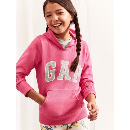 GAP Pink Girl's Sweatshirt Logo hoodie sweatshirt Cijene