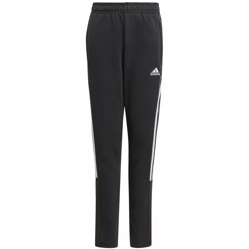 Adidas Sportske hlače 'Tiro 21 Sweat' crna / bijela