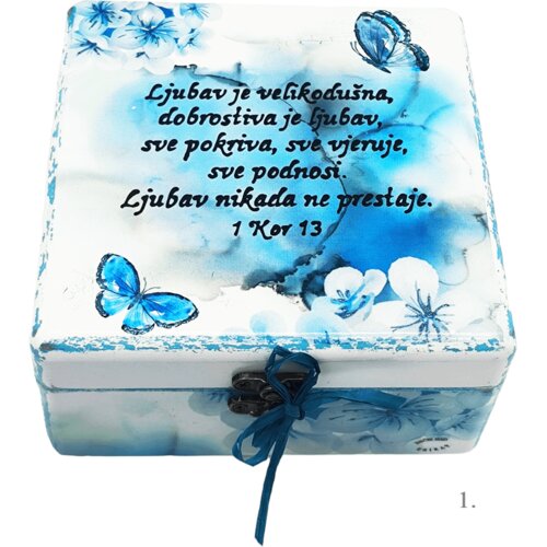  Personalizirane Kutije uspomena za vjenčanje i godišnjicu braka – Poslanica ljubavi! - 1.- 165197 Cene