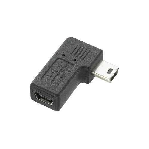 Renkforce USB 2.0 adapter [1x USB 2.0 utikač Mini-B - 1x USB 2.0 utikač Mini-B] crni