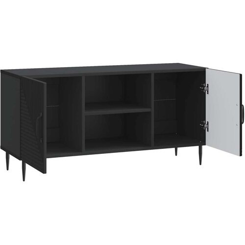  ormar Crna 102 x 34 5 x 50 cm Konstruirano drvo - Crna Slike