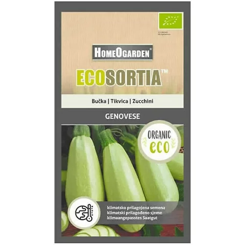 HOMEOGARDEN Sjeme povrća Ecosortia tikvica (Botanički opis: Cucurbita pepo L.)