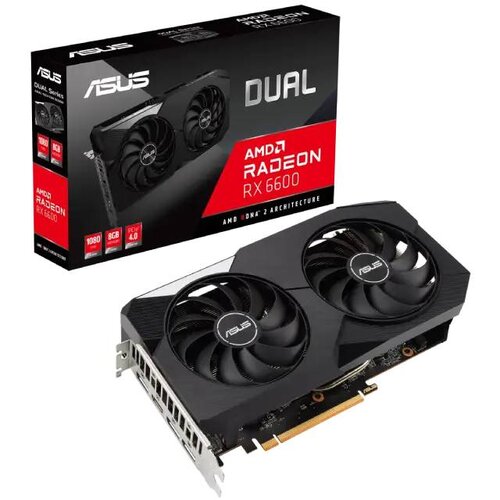 Asus VGA DUAL-RX6600-8G-V2AMD Radeon RX 66008GB GDDR6 128bit;HDMI,3xDP Cijene