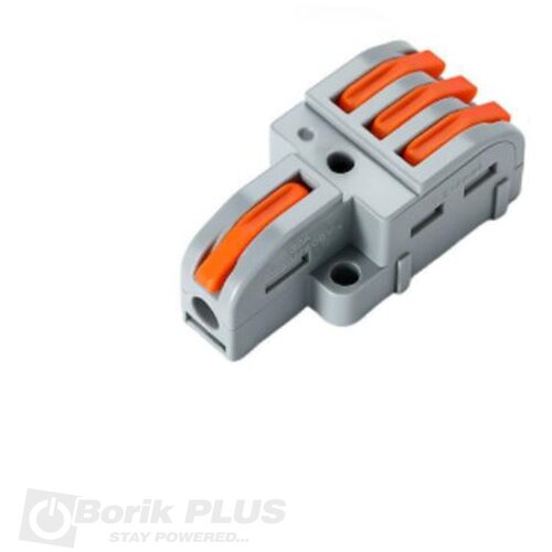 Conext HT electric WAGO klema 1 in 3 out razdelna sa polugom, 5 kom Slike