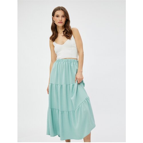Koton Skirt - Turquoise - Maxi Slike
