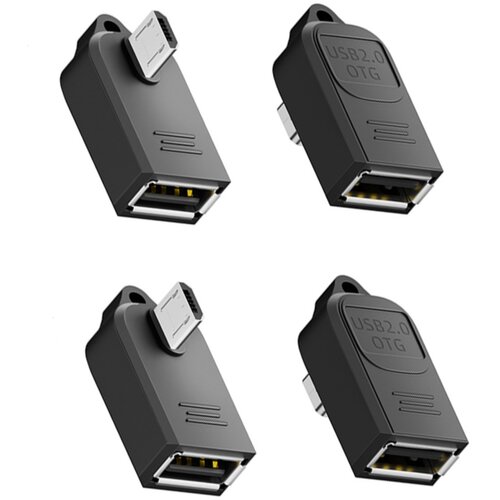 INF AMC-03 Levo-vkotni micro USB OTG adapter s ključkom, 4-pack, (5000276704) Cene