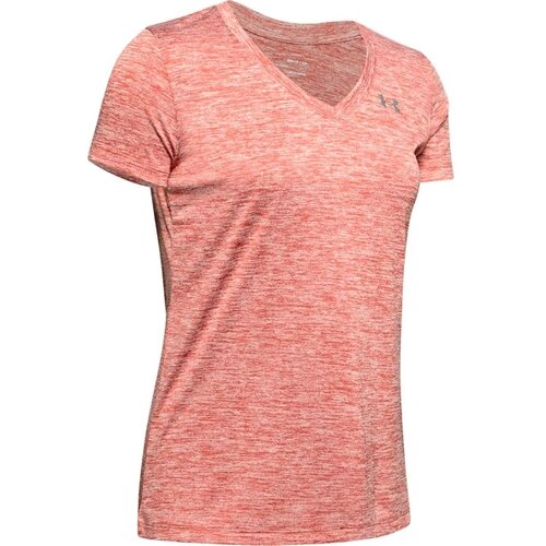 Under Armour Tech V-Neck Twist Red XS Women's T-Shirt Slike