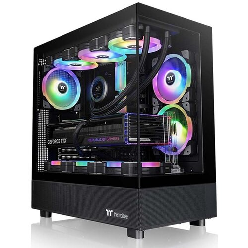 Thermaltake View 270 TG ARGBMid tower case, tempered glass1x CT140 ARGB fan, Cene