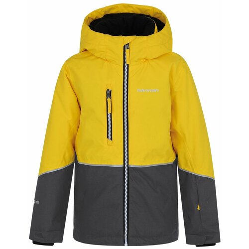 HANNAH Chlapecká lyžařská bunda anakin jr vibrant yellow/dark grey melange Cene