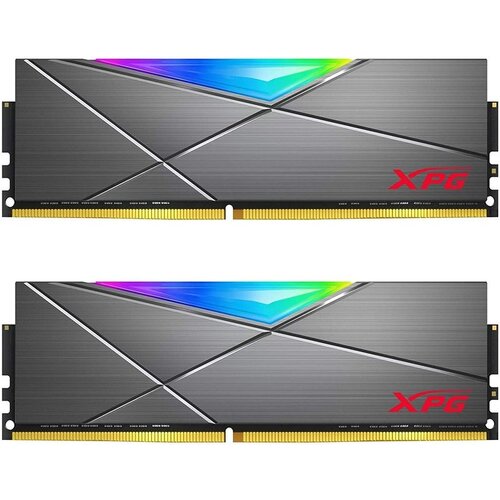 Adata Ram Memory Xpg 16Gb (2X8Gb) Ddr4 3200Mhz Spectrix D50 Rgb Cl16, (21408447) Slike