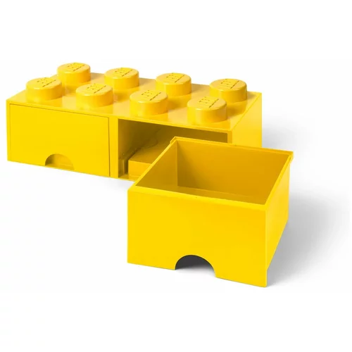 Lego Rumena škatla za shranjevanje z 2 predaloma LEGO®