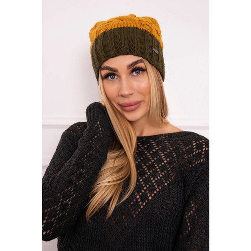  Cap with fleece Paris K212 mustard+khaki Cijene