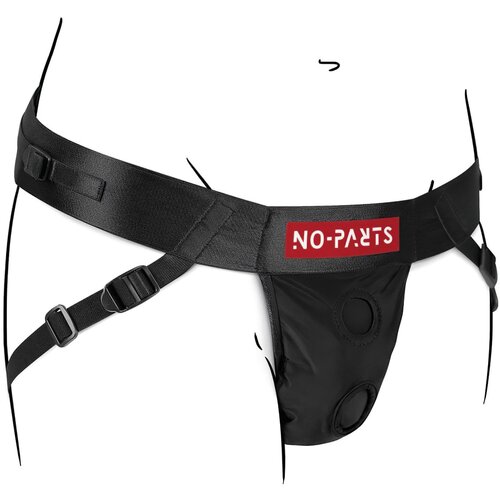 No-Parts Strap on pas z dvema obročkoma - Taylor Slike