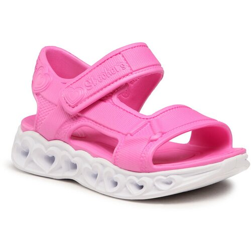 Skechers Heart Lights dječje sandale - Always Flashy 308045l-pnk Slike