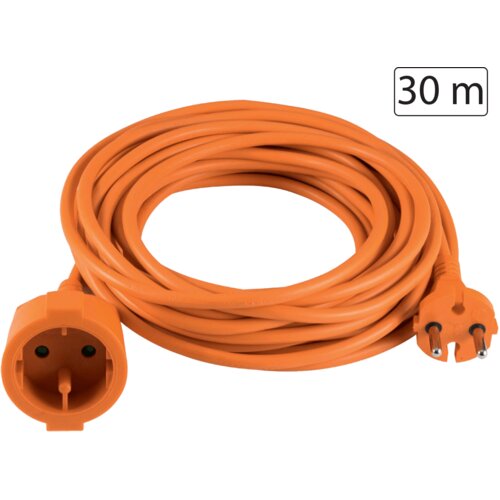  Domov Podalj&scaron;ek, 1 vtičnica, 30m, H05VV-F, oranžen - NV 4-30/OR/1,5 Cene