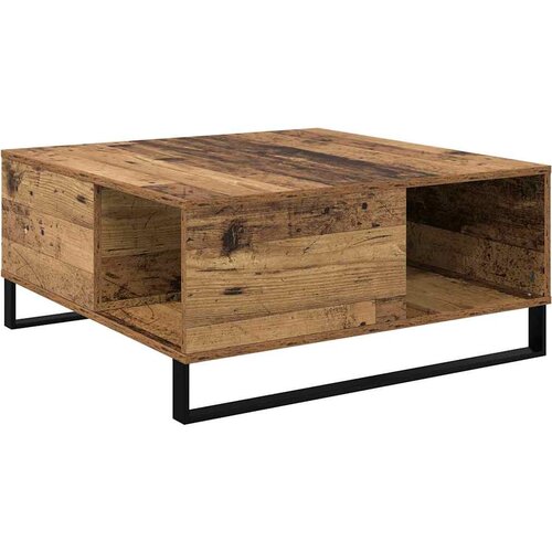  Kava Stol Staro drvo 80 x 80 x 36,5 cm Konstruirano drvo Slike