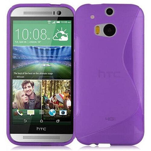 Cadorabo Case, združljiv s HTC v pastelni vijolični barvi - za&scaron;čitni pokrov iz fleksibilnega silikona TPU, (20588527) Cene