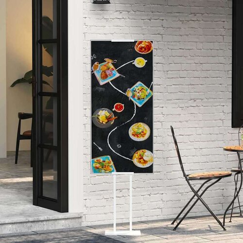  Razstave na sejmih Bela 30 x 23,5 x 210 cm Jeklo, (5000151819) Cene