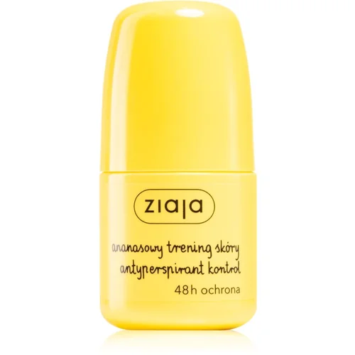 Ziaja Pineapple roll-on antiperspirant 48h 60 ml